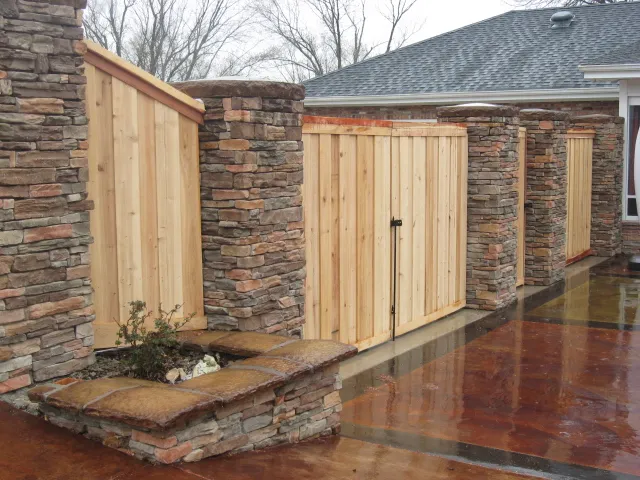 Wood Privacy Fence